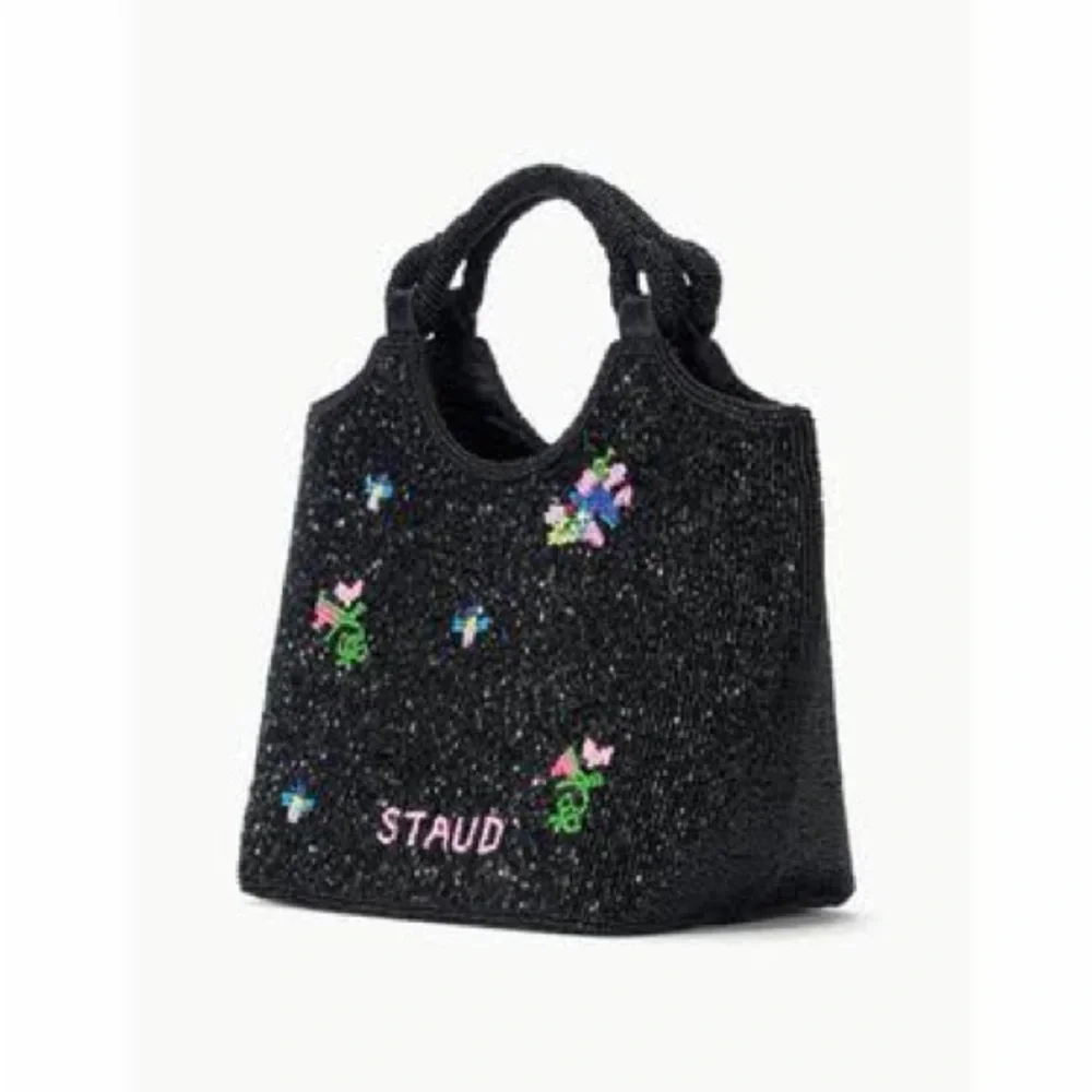 STAUD Beaded Cote Bag - First Bloom Night - Picture 3 of 3